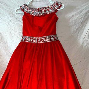 Red Ballgown